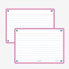 Hamelin Flash 2.0 Flashcards, 4x6 Index Cards 80ct Fuchsia Pink