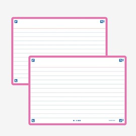 Hamelin Flash 2.0 Flashcards, 4x6 Index Cards 80ct Fuchsia Pink