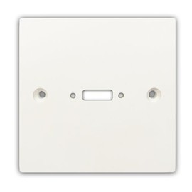 kenable Pre Drilled Mounting Wall Faceplate for HDMI Panel Mount Stub White