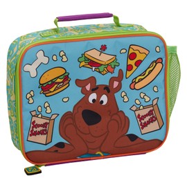 Scooby-Doo! Kids Lunch Bag, Scooby Lunch Box School Travel Insulated Lunch Bag with Cup Holder