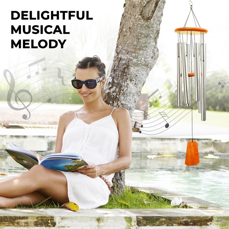 Hanway Beautiful Wind Chimes with Deep Tone for Outside -