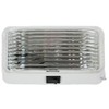 Arcon 18104 12V Universal Porch/Utility Light with Clear Lens, White