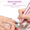 Professioneller Nagelschleifer, 35.000 U/min, elektrische Nagelfeile, kabellos, mit LED-Display, Maniküre-Set,