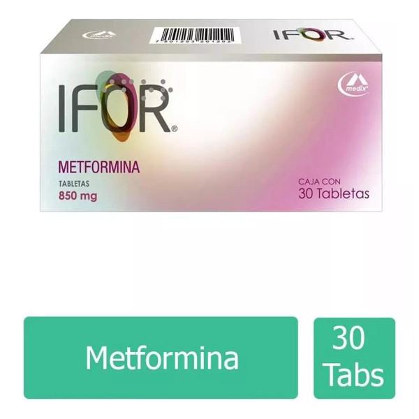 Medix Ifor 850 Mg Caja Con 30 Tabletas