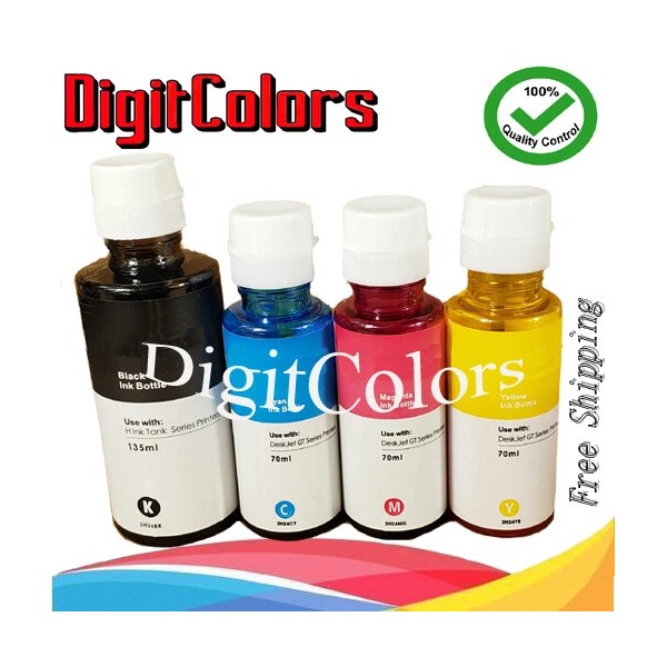 Digit Colors 4 Pack H32xl H31 Refill ink Bottle for