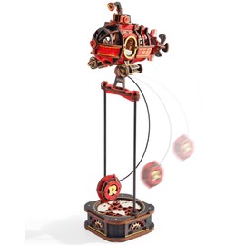 ROKR 3D PUZZLE U-Boot Holzmodelle Bausätze Gravity Swing-Serie,Tischfläche Dynamisches Gleichgewicht Ornament,Geburtstagsgeschenk,Deep-sea Adventurer, MCD04