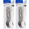 Buystarget 20pcs Teaspoons Set Stainless Steel Tea Spoons Food Grade