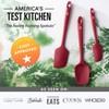 DI ORO Silicone Spatula Set - Rubber Kitchen Spatulas for