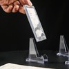 XSEXO Plastic Easels, Acrylic Easel Stands, Clear Display Easel, Acrylic