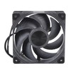 120mm Case Fan, 4pin PWM Silent Computer Fan, 3000RPM Double