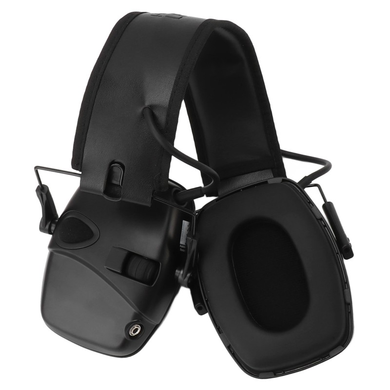 Walker Electronic Earmuffs Noise Cancellation Folding Hearing Protection Adjustable Earmuffs