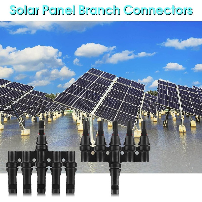 Solar T Branch Connector 1 to 5 PPO IP67 Waterproof