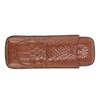 2 Finger Cigar Case Portable Waterproof Lightweight Artificial Leather Cigar