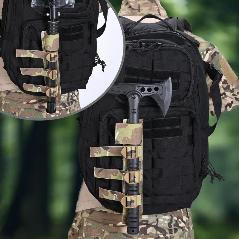 Tactical Molle Tool Holder,Sozothy Molle Hatchet Axe Holder,Knife Sheath Adapter
