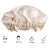 Gatuida 1Pc Sleep Bonnet for Hair Care Soft Sleeping Hat