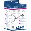 Drive Medical Deluxe Shower Spray Massager, Chrome