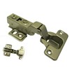 Hnfshop Dia 1.6"/40mm European Style Hydraulic Soft-close Half Overlay Hinge