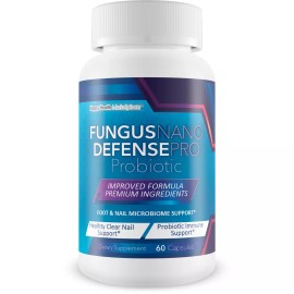 Happy Health Marketplace Fungus Nano Defense Pro Probiotic - Our Best Probiotics for Nails & Nail Fungus