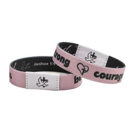 Coprall Daily Bible Verse Bracelets with NFC Christian Scripture Bracelet Jesus Faith Wristbands Religious Daily Devotional Inspirational Gifts for Men Women(Joshua 1:9)