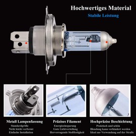 H7 H4 H1 Halogen Lamps, Car Lamp, Headlight Lamp, Replacement Lamps, 12V 55W