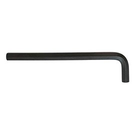 BONDHUS Hex L-Wrench Long 0.6 inches (14 mm) Short Hand: 2.8 inches (70 mm), Long 10.7 inches (272 mm), Black Dyed HLL14MM No. 12184