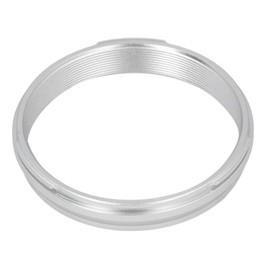 Adaptador de Anillo de Filtro de 49 Mm, Anillos de Filtro de Lente de Cámara de Metal, Anillo Adaptador Ligero para X100V X100VI X100F X100 X100T X100S X70 (Plata)