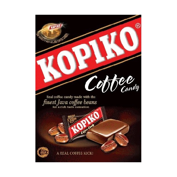 4 Packs Kopiko Coffee Candy 4.23 Oz.