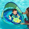 SwimWays Inflatable Baby Spring Pool Float Activity Center with Canopy,