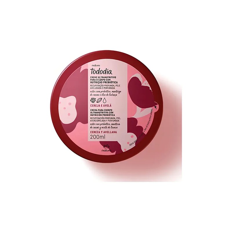 Natura Tododia Crema Ultra Nutritiva Cereza y Avellana 200ml