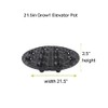 Grow1 21.5-Inch Pot Elevators for Plants (6-Pack)