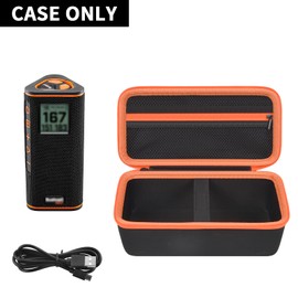 Carrying Case Compatible with Bushnell Golf for Wingman View Golf GPS Speaker, Range Finder Travel Storage Holder, Golf Cart Bluetooth Speaker Bag Organizer for Charging Cable (Box Only)