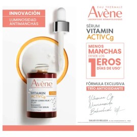 Sérum Facial Avène Vitamin Activ Cg para Luminosidad y Tono Uniforme de la Piel
