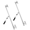 QWORK Cargo Trailer Cambar Cam Bar Lock, 2 Pack 36"
