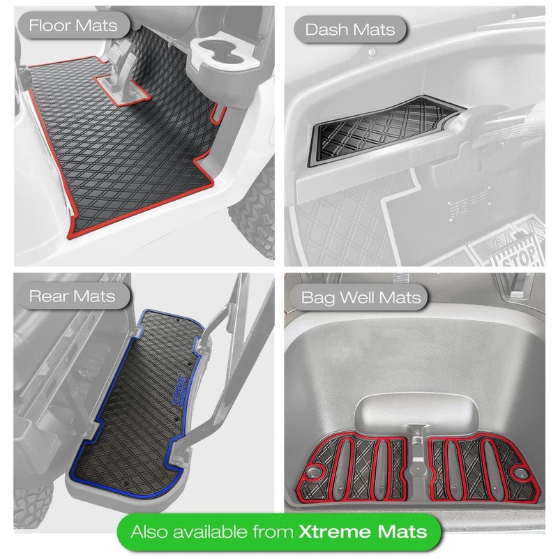 Xtreme Mats Dash Mats and Golf Cart Cubby Inserts for
