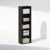 Furinno Reed 5-Tier Open Shelf Multipurpose Closet & Clothing Storage,