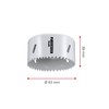 kwb HSS Bi-Metal Hole Saw, Diameter 83 mm, 8% Cobalt