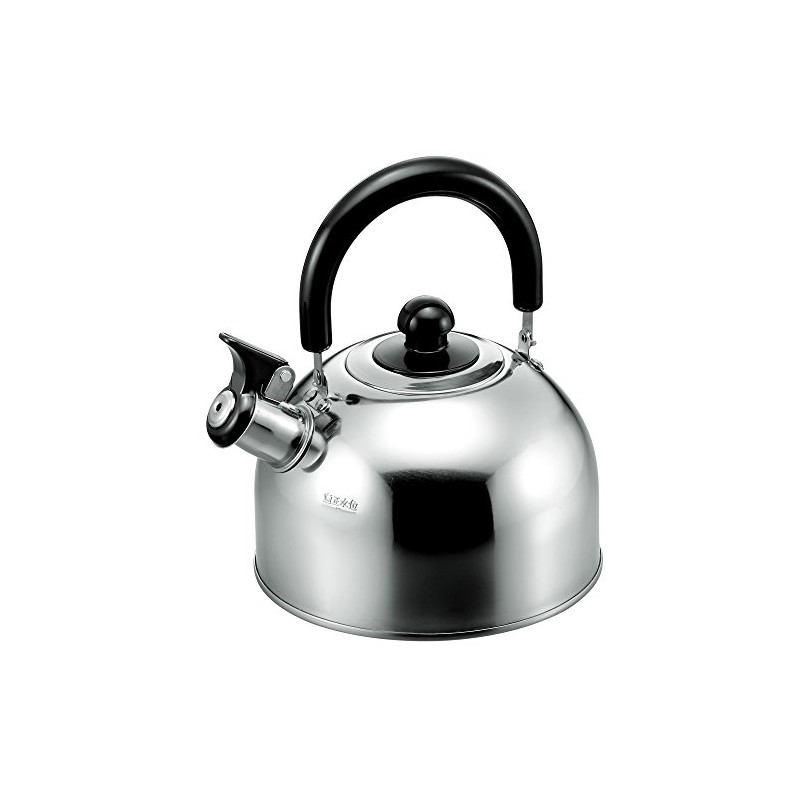Hiro Show Stainless Steel Whistling Kettle Clair