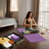 Tapete Yoga Plegable, Alfombrilla de Pilates con Bolsa de Almacenamiento,