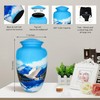 NANIURN Urns for Human Ashes Adult Female/Men, Funeral Urns for