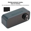 Mini Bluetooth Speaker Heavy Bass Dual Alarm Clock Portable Wireless