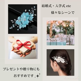 kinaviola Hair Clip, Fashion, Flower Pattern, Adult, Cute, Hair Accessory, Korean, Stylish, Women's, Elegant, Formal, Wedding, Coming-of-age Ceremony, Dress, Kimono, Gift, Present, School Entrance