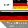 Double Sided German Germany Flag 3x5 Ft Outdoor Vivid Color