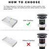Pop up Sink Drain Stopper for Bathroom Vessel Vanity Sink