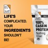 It's Just! - 100% Casein Protein Powder, Made in USA,
