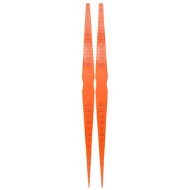 Ieron Plastic Car Door Gap Alignment Gauge Cone Probe for Cars, A Simple Tool for Correct Body Alignment (Orange Red)