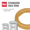 Oatey 31190 Heavy Duty Wax Bowl Ring, 3" or 4"