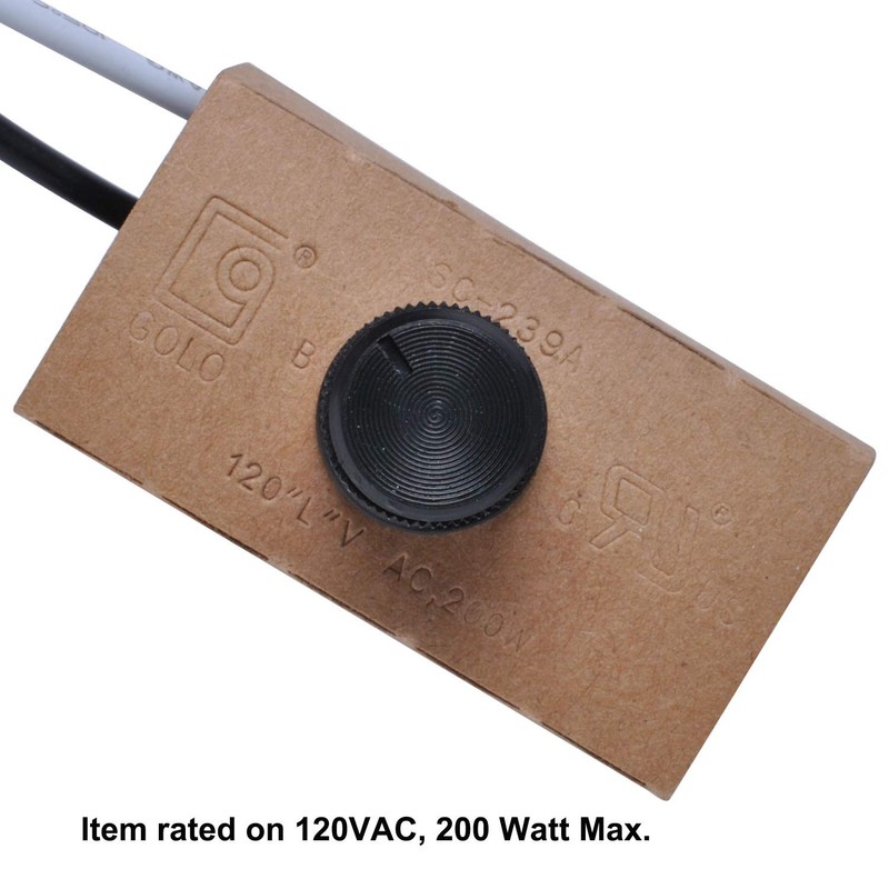 SC-239A Switch 200 Watt Manual Dimmer Replacement Kit for Wes-tek