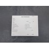 Guest Reservation/Registration Card for Hotels, Motels, Hospitality Front Desks Check