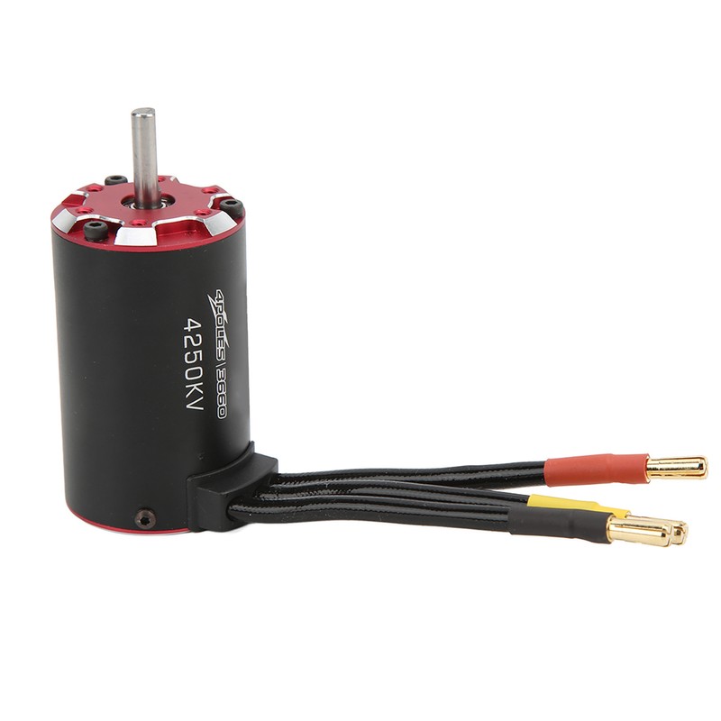 V2 3660‑4250KV Supersonic Brushless 4 Pole Motor with Temperature Sensor