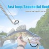 Quick Fish Hook Remover Tool 3 Set Fishhook Easy Removal